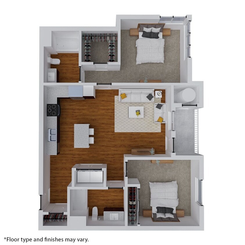 Floor Plan - Residence 7 Luxury