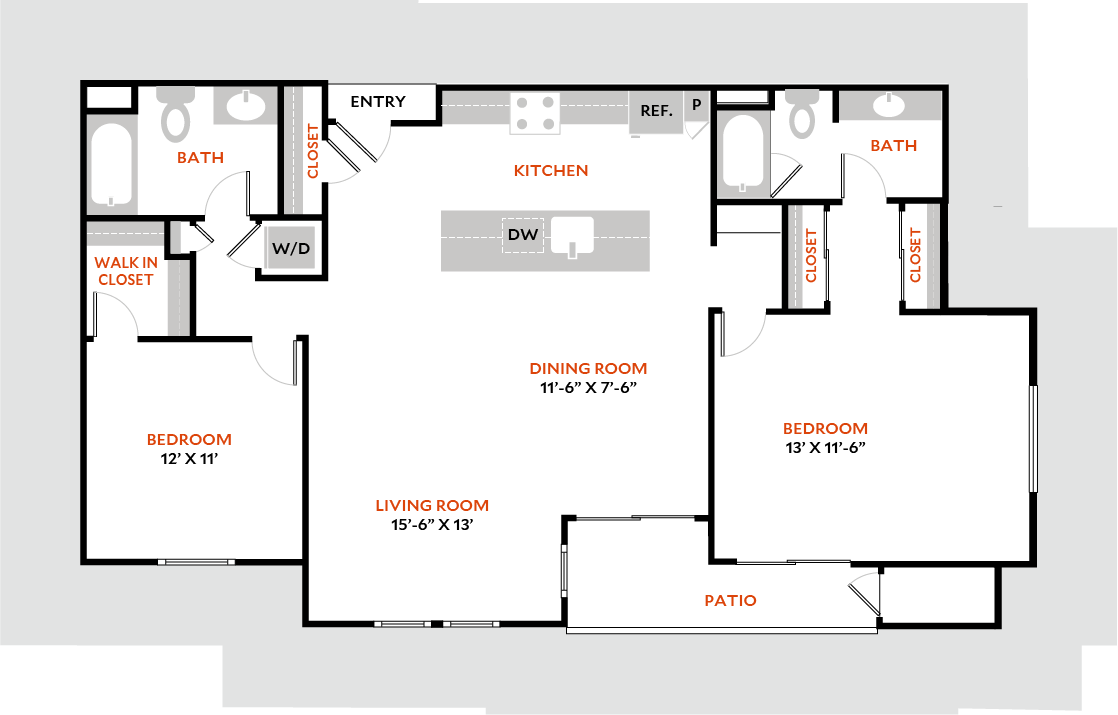 Floor Plan - Plan 2D