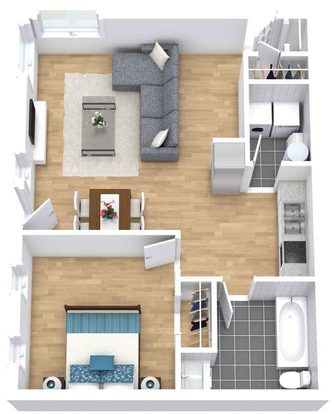 Fairlawn S. Miller Rd 1 BR - Cypress West Akron Apartments