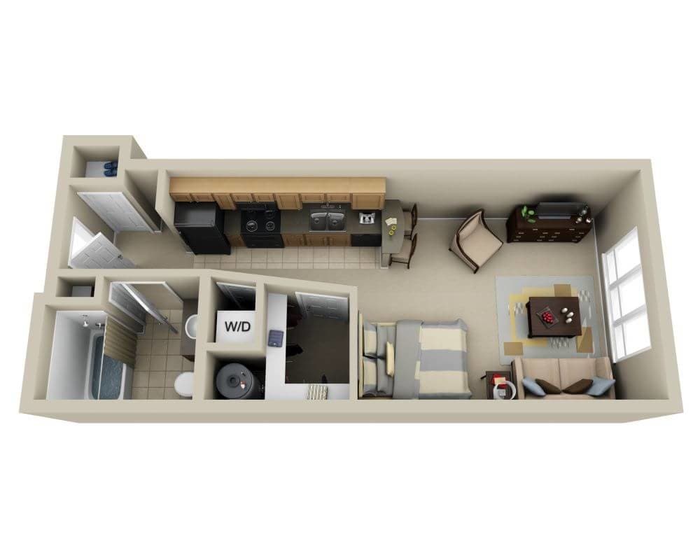 Floor Plan - Plan E1A