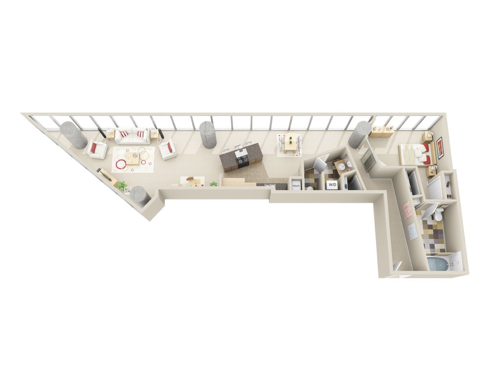 Floor Plan - Midrise A1.5