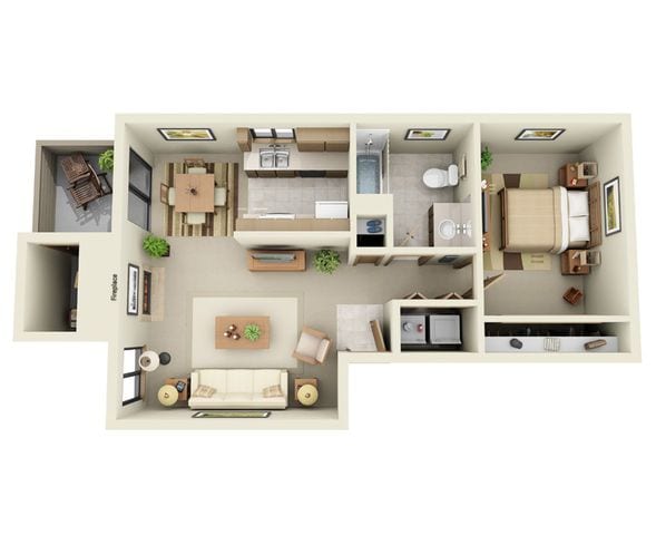 Floor Plan - The Beacon