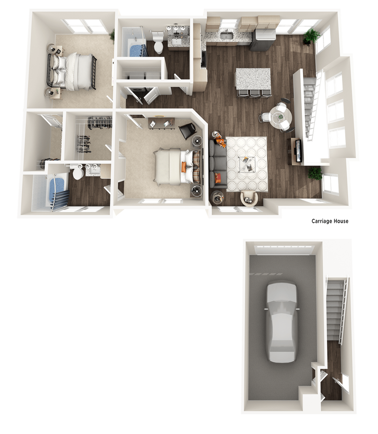 Floor Plan - Carriage House