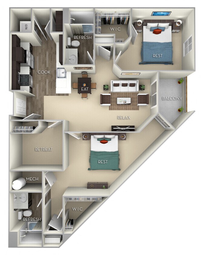 Floor Plan - Woodley