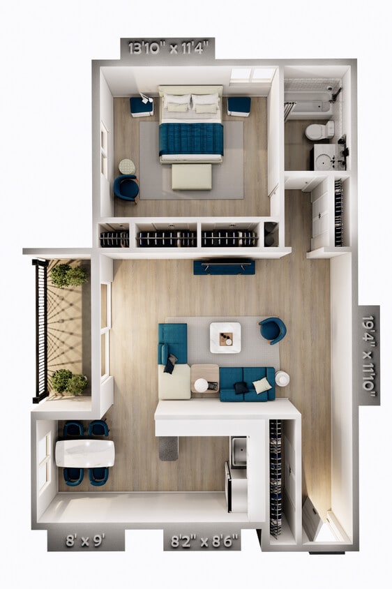 Floor Plan - The Jasmine