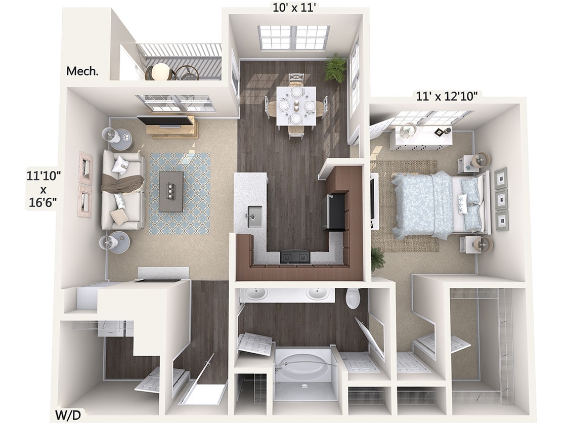 Floor Plan - A4-S-Upper