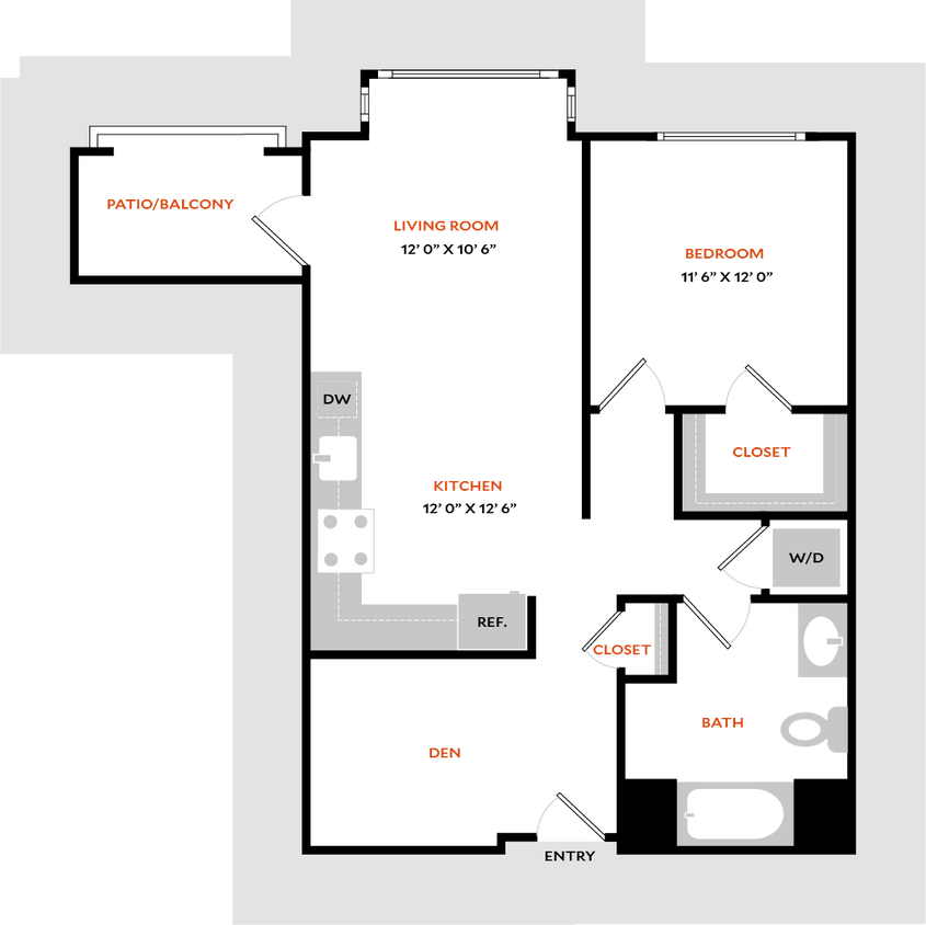 Floor Plan - Plan 1S