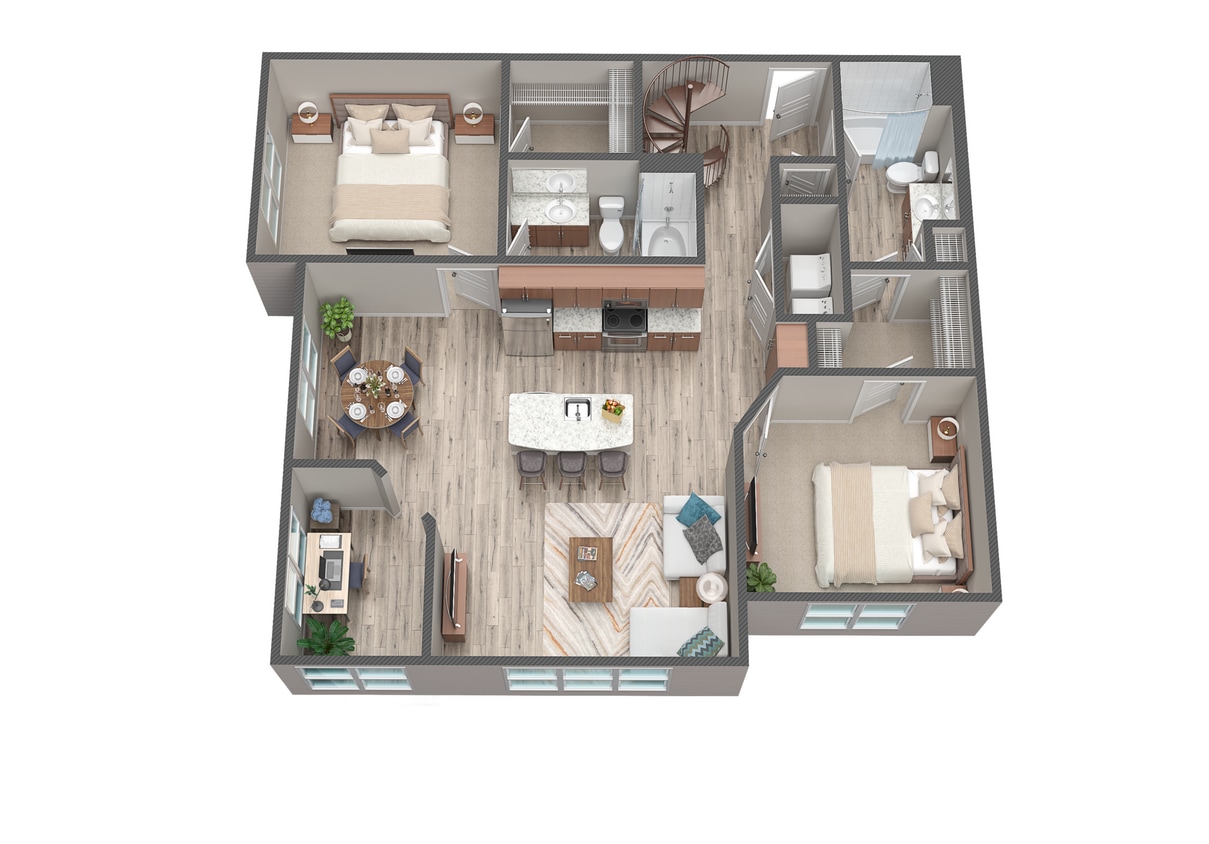 Floor Plan - Sullivan Sunroom