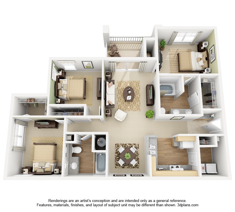Floor Plan - Sunny June