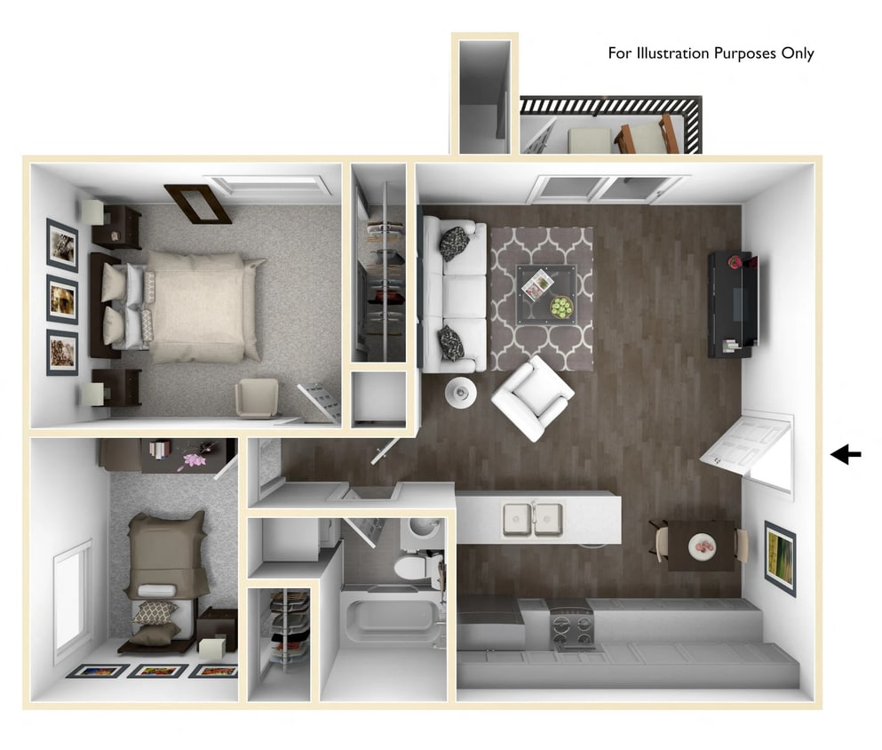 Floor Plan - Hermosa