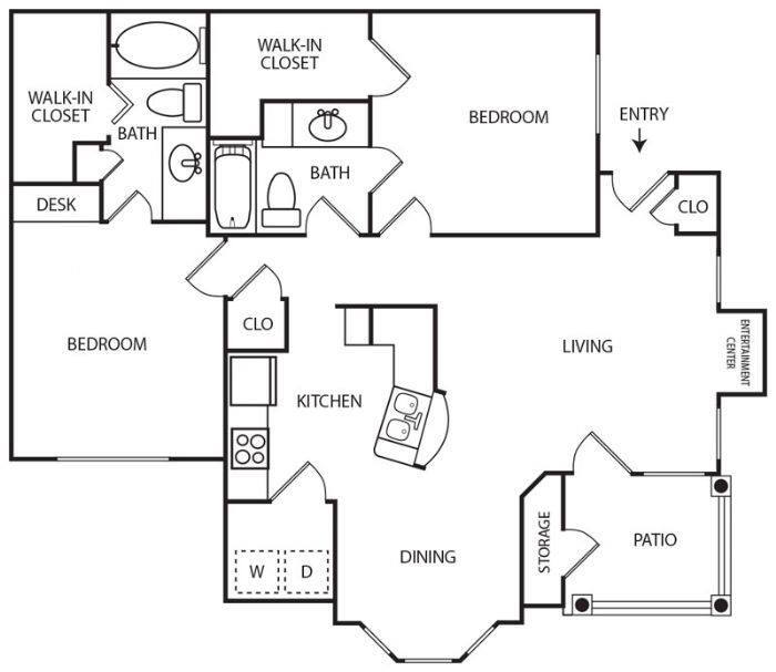 Floor Plan - B3U