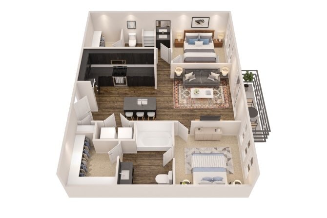 Floor Plan - Caroline