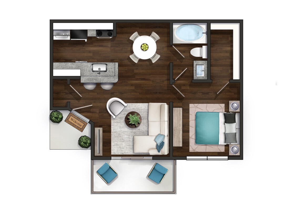 Floor Plan - Evian Upgraded