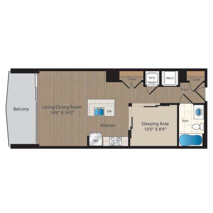 Floor Plan - Studio-S1