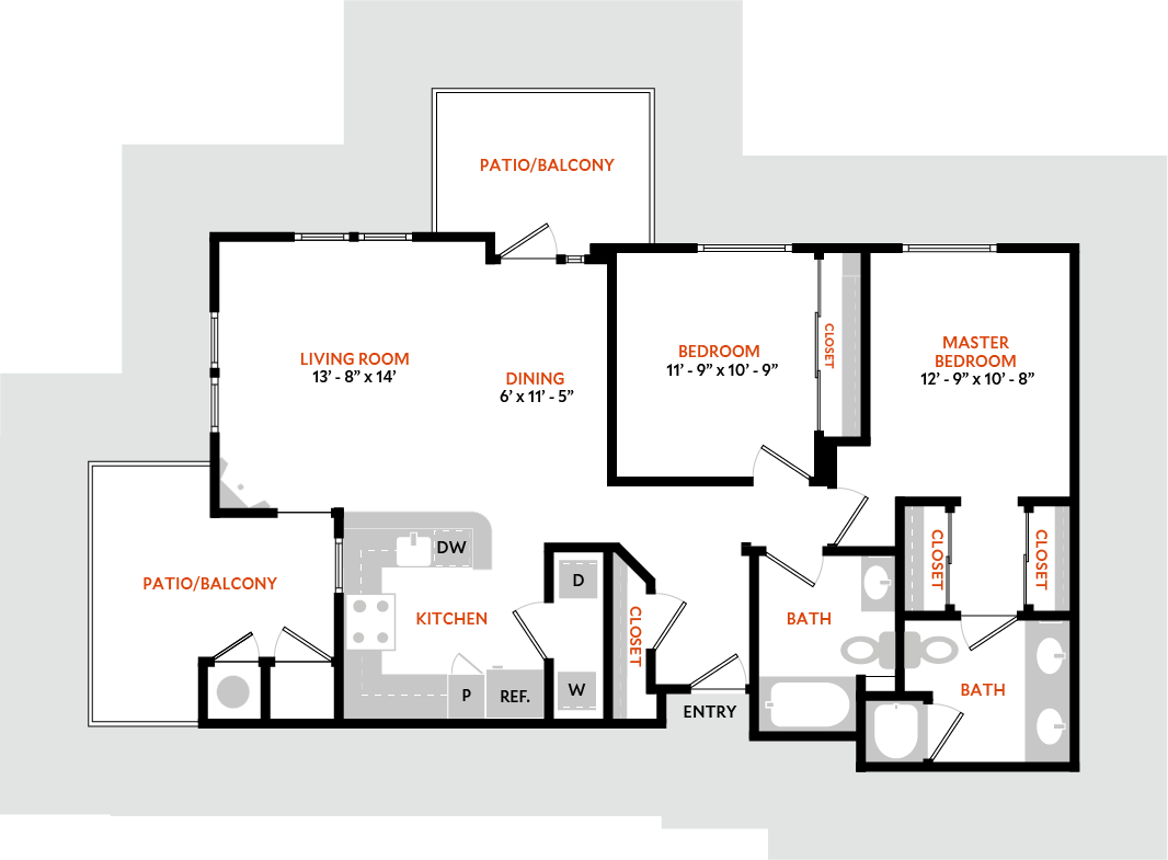 Floor Plan - Plan 2A