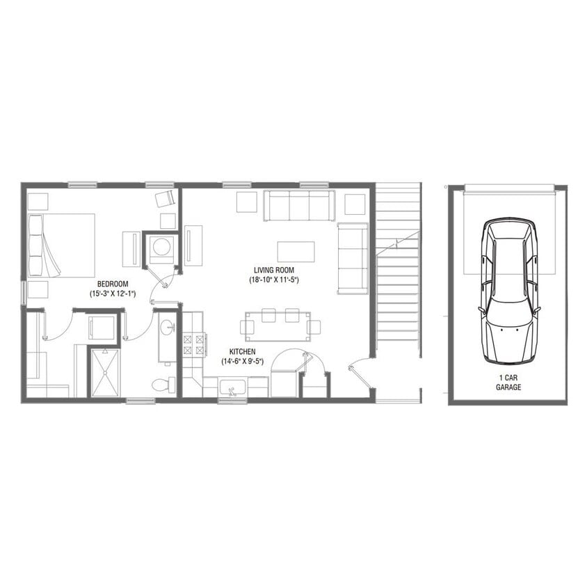 Floor Plan - A2, Governor