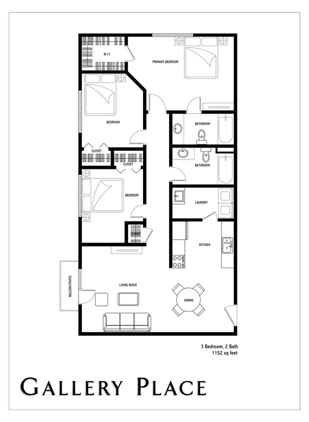 Floor Plan - The Rembrandt