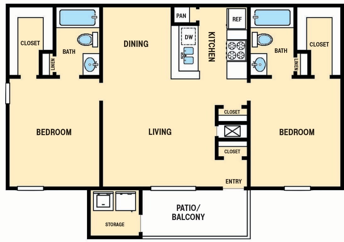 Floor Plan - The Newport
