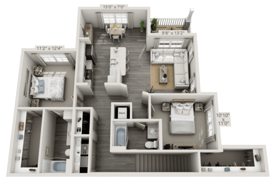 Floor Plan - Magnolia