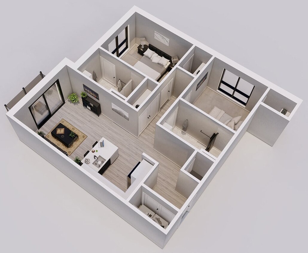 Floor Plan - Tuxedo Style C