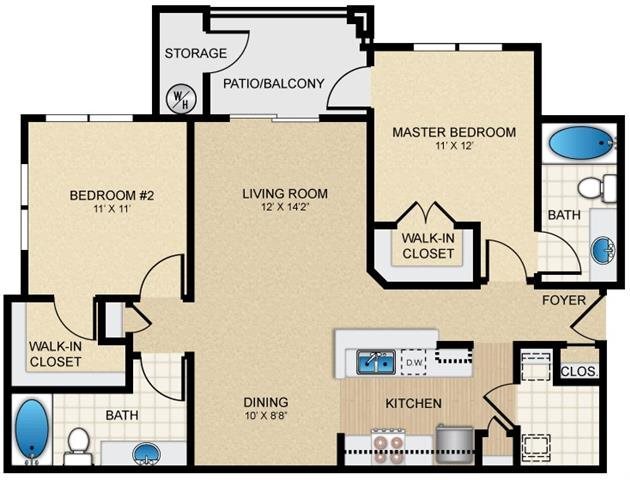 Floor Plan - Carson
