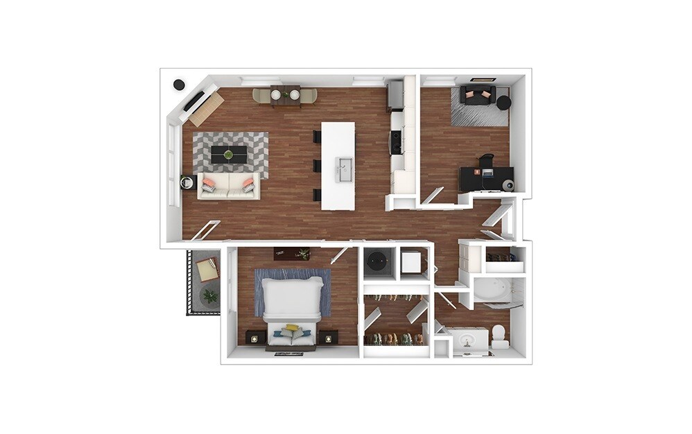 Floor Plan - Ivory - Renovated