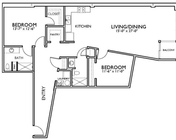 Unit A Layout - Unit A