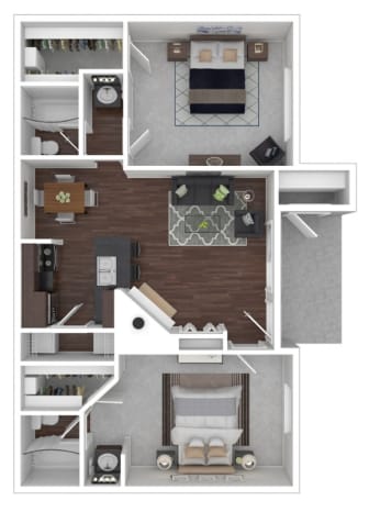 reston_B1_2x2_865sqft - B1X Reno