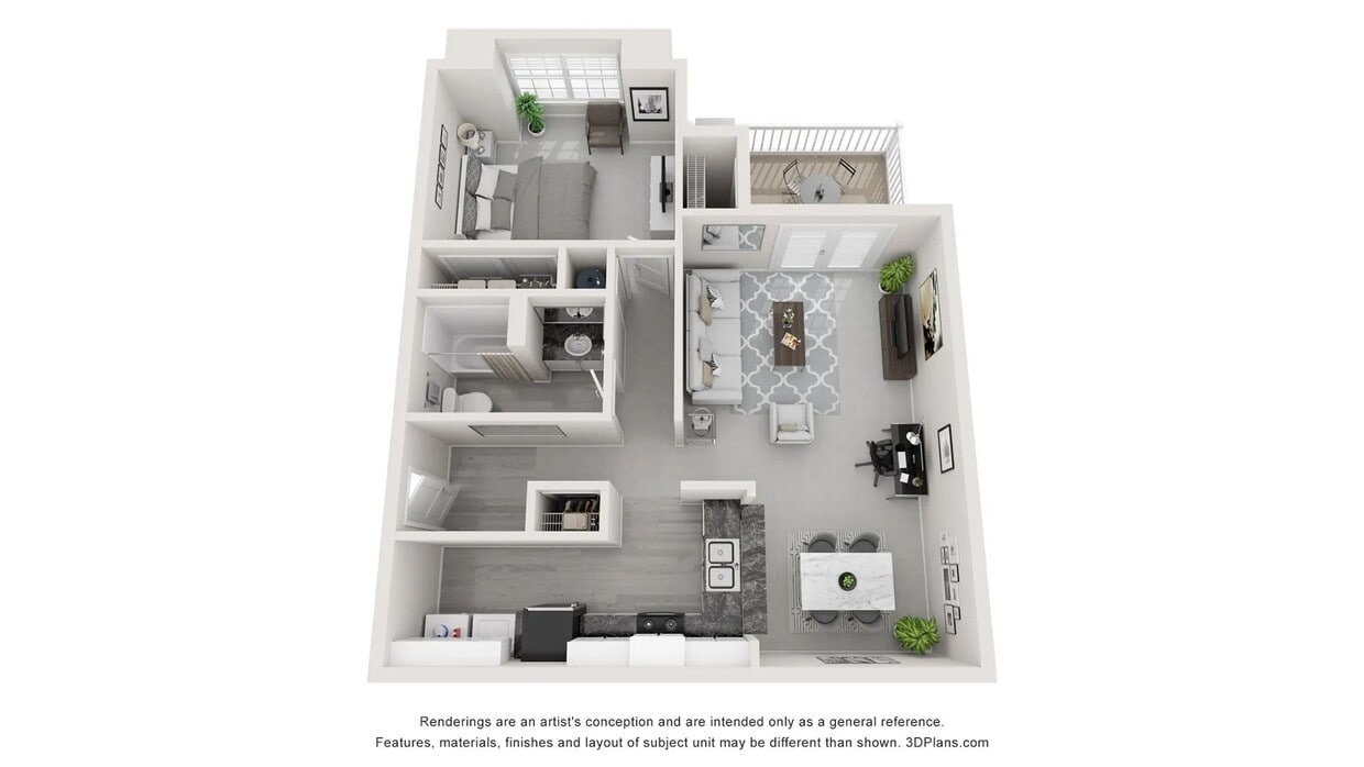 A 3D rendering of The Retreat - The Retreat