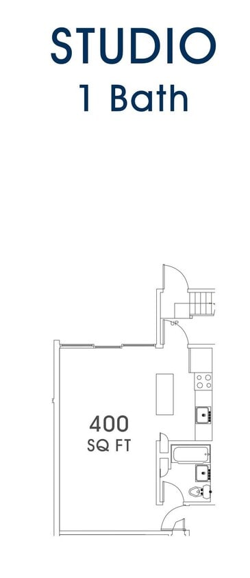 Floor Plan - Studio