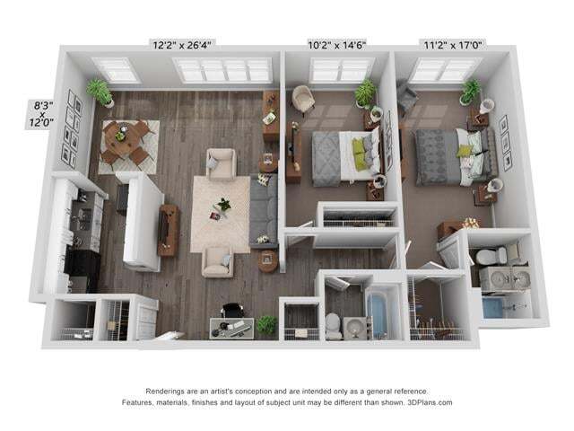 Floor Plan - The Patterson