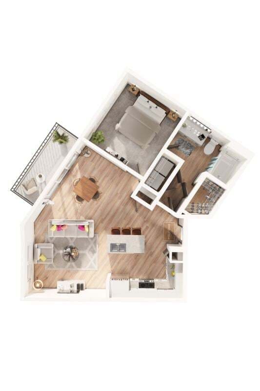 Floor Plan - A1E