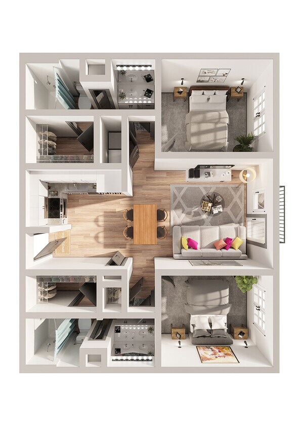 Legacy North - B2CC0 Floorplan - B2C