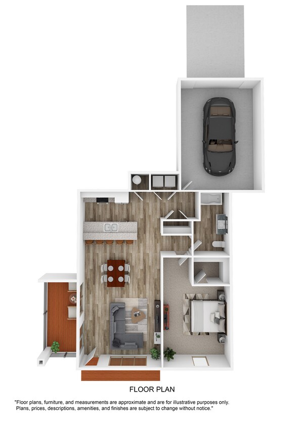 Golden.jpg - A7 Golden - One Bedroom, One Bathroom w/Garage