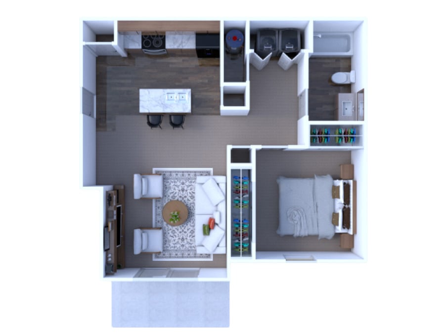 Floor Plan - The Preston