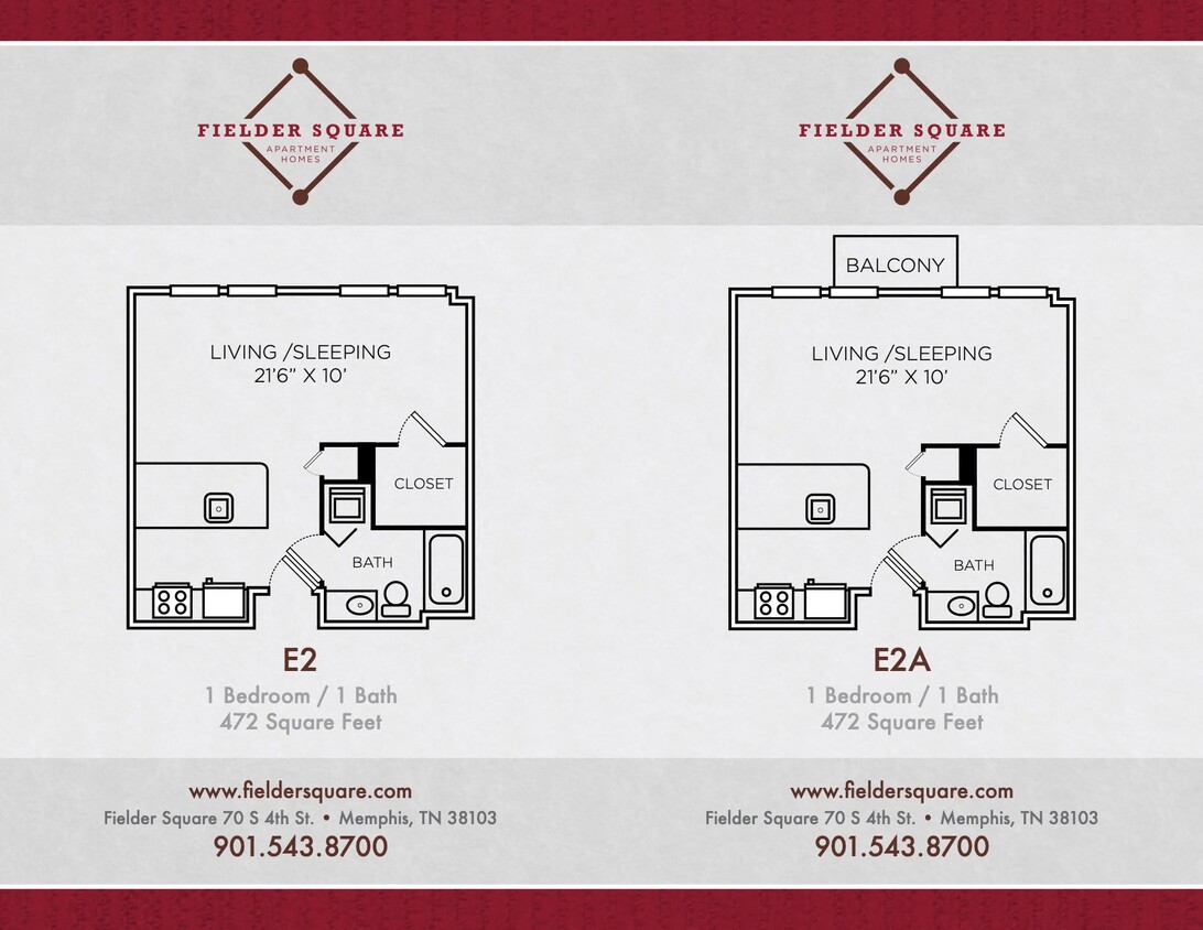 Floor Plan - E2 Studio