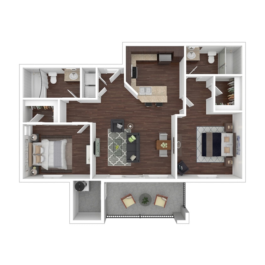 Floor Plan - The Foothills