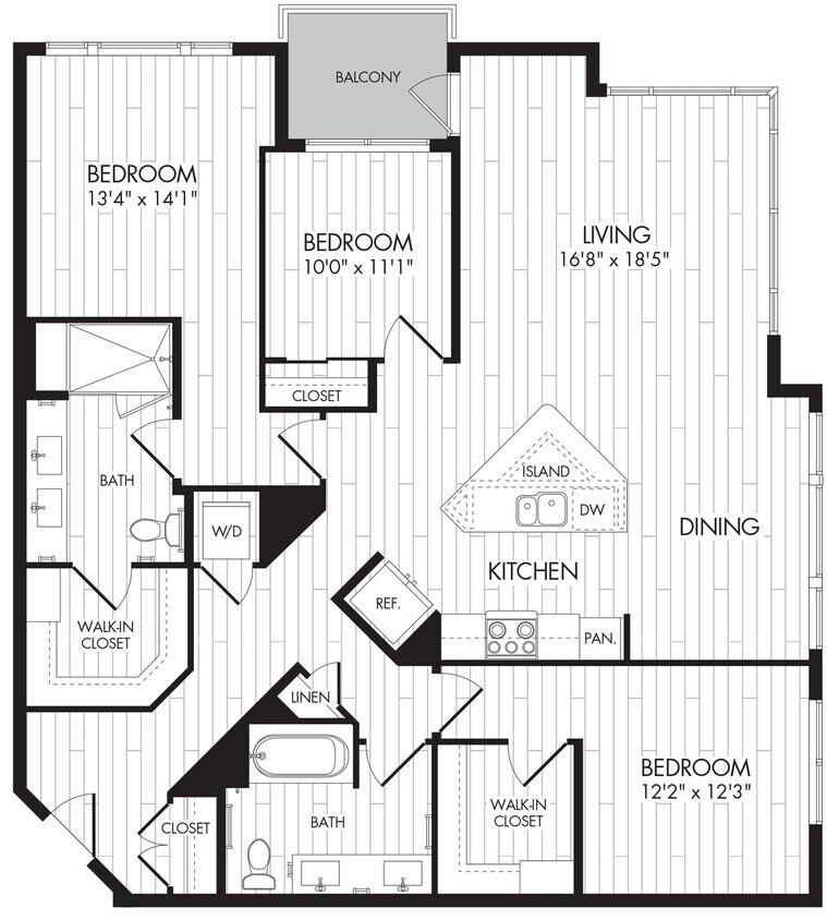 Floor Plan - 7575 - 3E