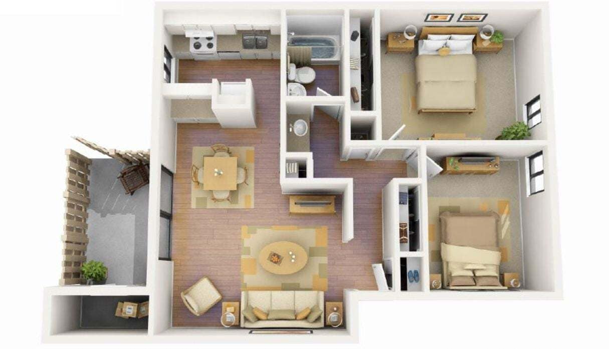 Floor Plan - Blue Spruce