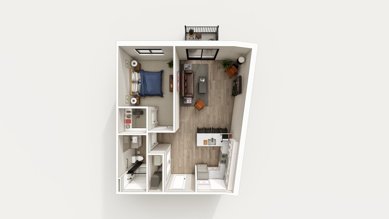 Floor Plan - The Belle Air