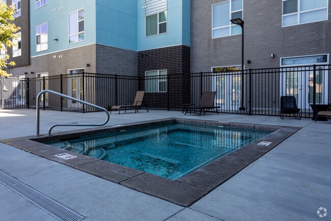 Pool Area - West Station Apartments