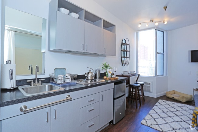 Studio-165SF Kitchen Area - The 211