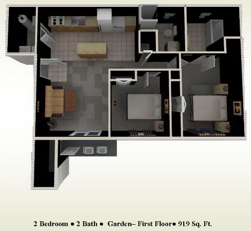 Floor Plan - The Rose