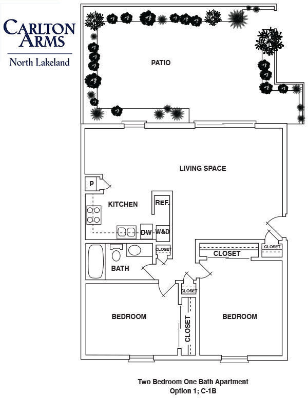 Floor Plan - C1B Upstairs