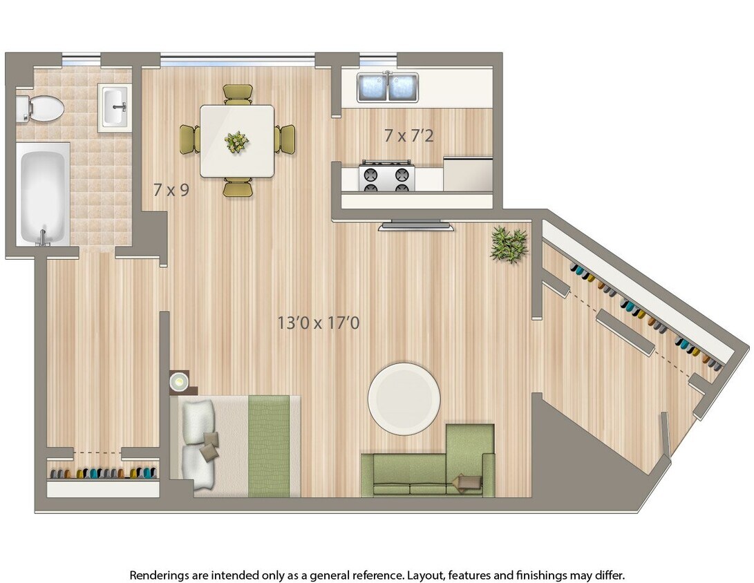 Floor Plan - Studio C