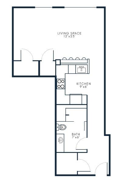 Floor Plan - Studio - S3