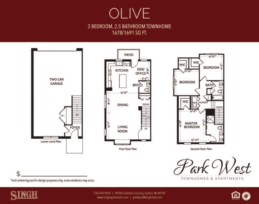 Floor Plan - Olive