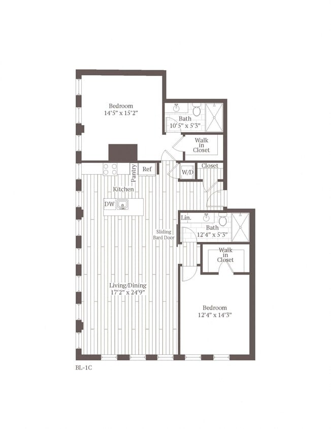 Floor Plan - BL-1c