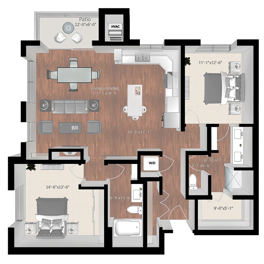 Floor Plan - Waterton
