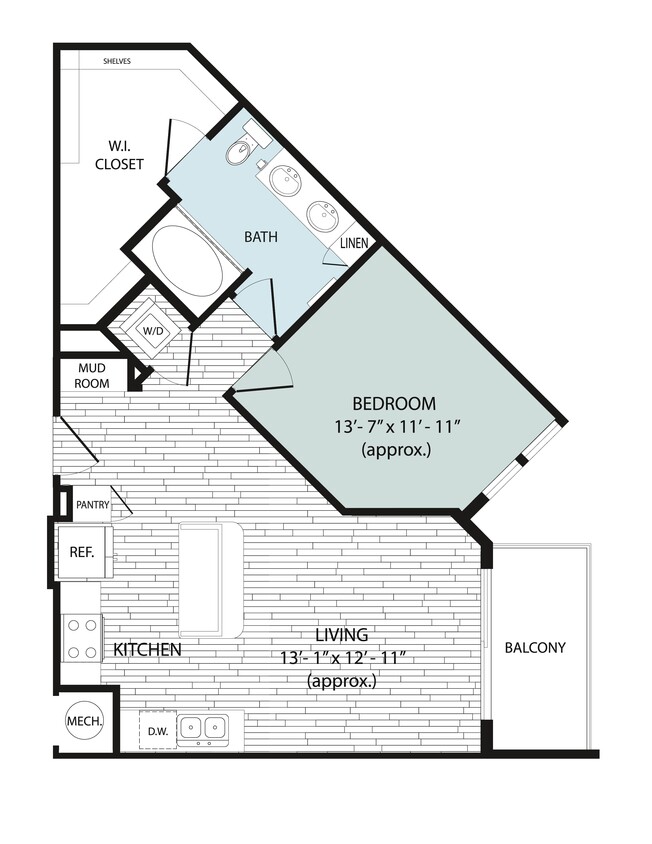 Floor Plan - 1H